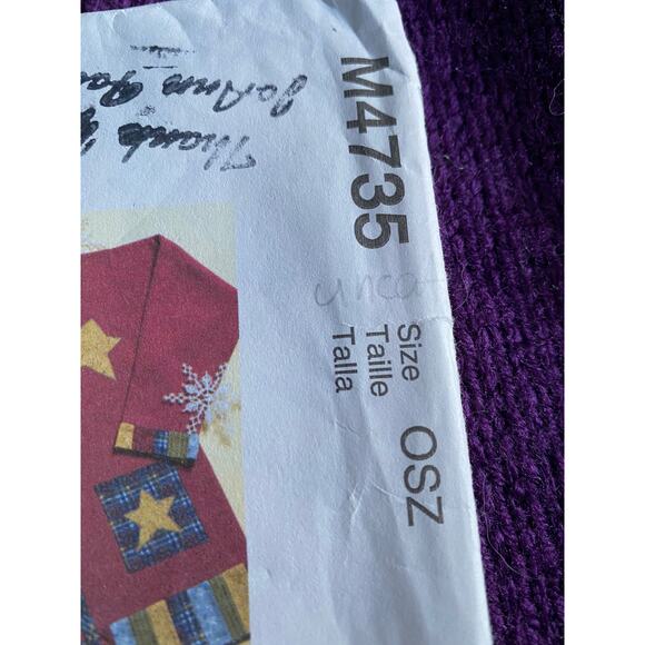 McCalls 4735 Women's applique cardigan jacket Sz os - Picture 2 of 5